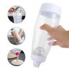 Pfannkuchenteig-Flasche Battler Mixer mit Mixer Ball Draht Schneebesen für Restaurant Backen Pfannkuchen Cupcakes Muffins Crêpes und mehr
