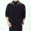Corduroy Men's Jacket Plus Velvet Thickened Cotton Coat Men's New Youth Casual Fashion Men's Cotton Coat Trend