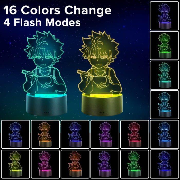 Veilleuse - hokvj - 7 couleurs - tactile et télécommande - led économie d'énergie - intérieur