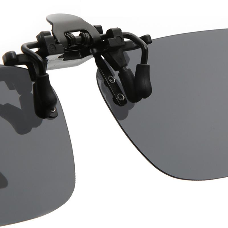 Ochelari de Soare Polarizați Auto Ochelari de Siguranță pentru Condus pe Timp de Noapte Ochelari cu Clip-On Rabatabili Ochelari pentru Vedere Nocturnă Ochelari de Protecție Anti-Reflex pentru Șofer Ochelari de Soare