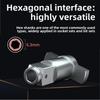 Electric Wrench Hollow Square Shaft Dual‑Use Output Shaft Driver Shaft Compatible with 02/298/488
