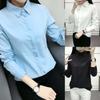 Women's Ladies Summer Loose Tops Long Sleeve Shirt Casual Blouse T-shirt Fashionable Cotton Blend Design
