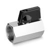 Mini Robinet à Boisseau Sphérique Laiton Chromé 1/2 Pouce