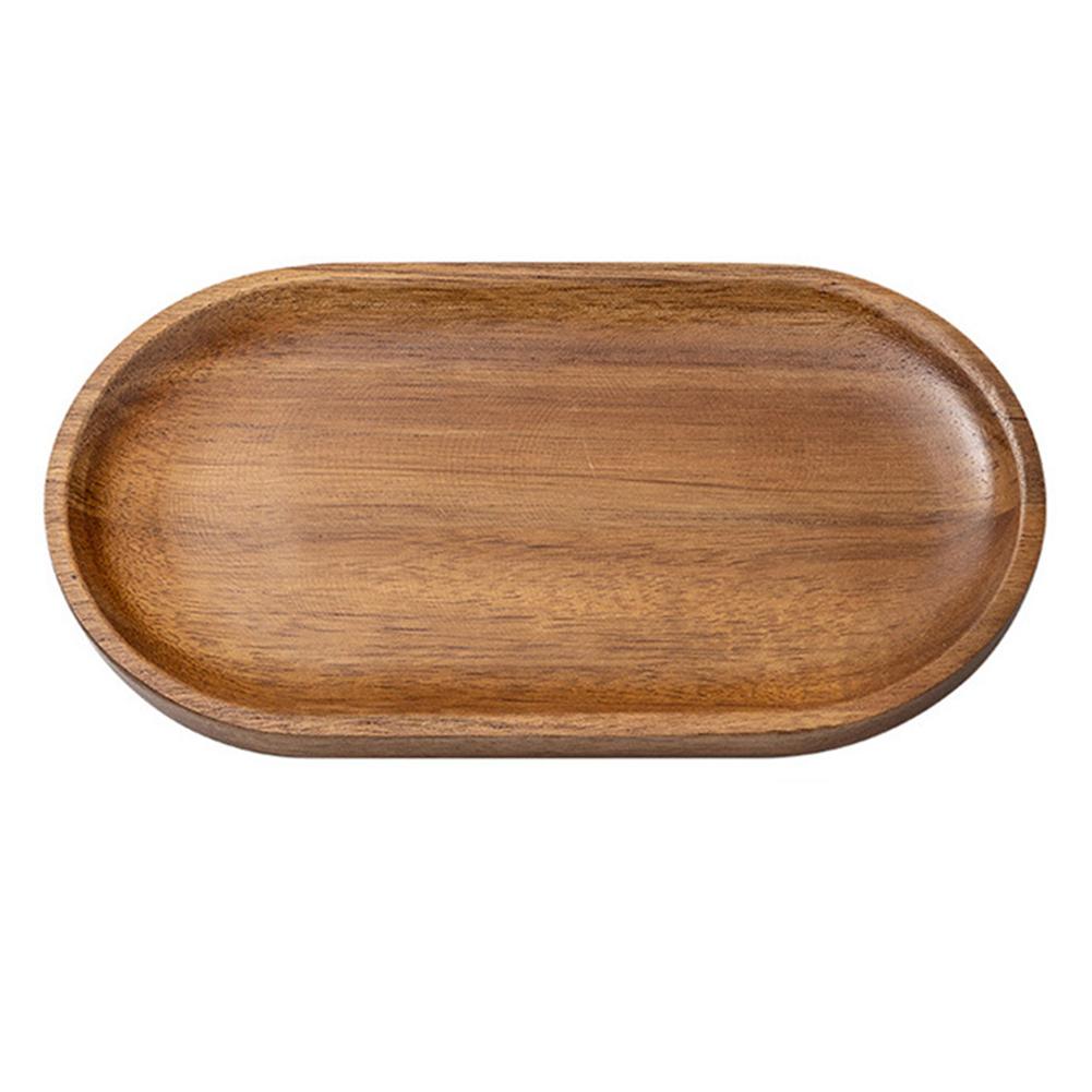 Wooden Serving Tray Rectangular for Tea Coffee Desserts and Snacks with Smooth and Robust Construction for Daily Use