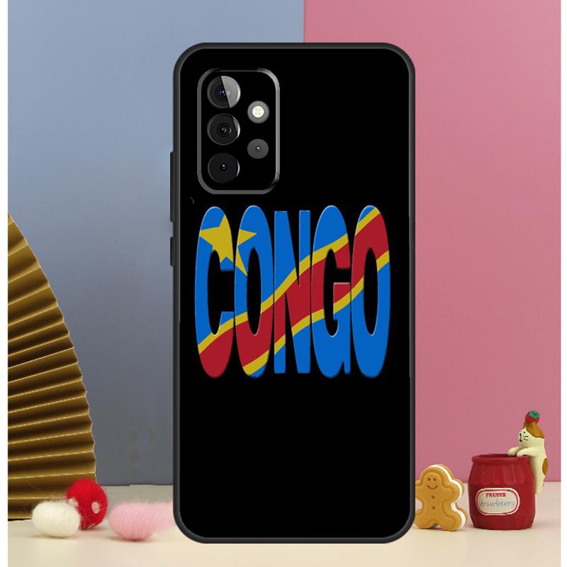Demokratische Republik Kongo Flagge Hülle Für Samsung Galaxy A13 A33 A53 A26 A16 A36 A56 A15 A35 A55 A14 A34 A54 A12 A32 A52 A17