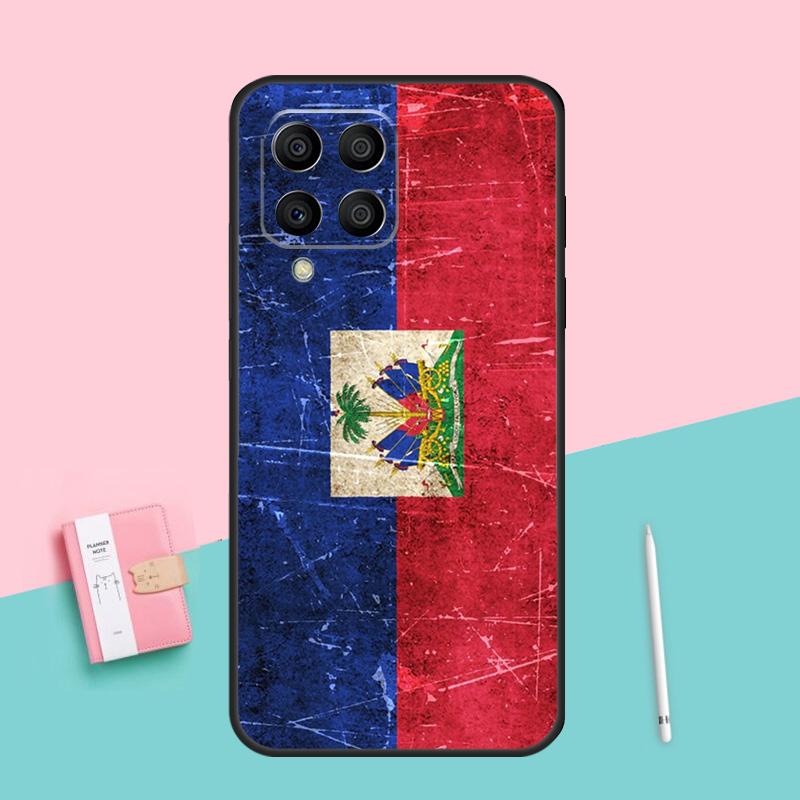 Haiti Haitian Flag For Samsung Galaxy M32 M52 M31 M16 M11 M21 M13 M33 M35 M53 M55 M15 M14 M34 M54 M12 M06 Case