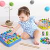 3 in 1 Fishing Hands Brain Training Wooden Fine Motor Skill Toy Preschool Gift for Toddlers