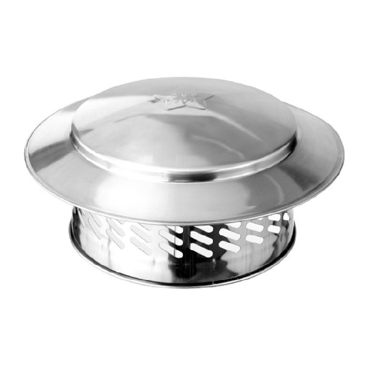 Practical Weatherproof Stainless Steel Chimney Hat Convenient for Efficient Ventilation Systems Protective In Homes