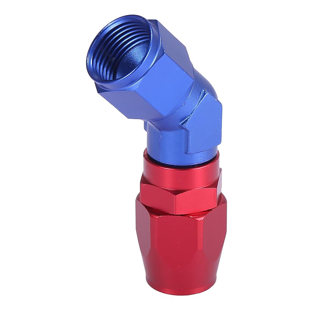 X AUTOHAUX Fitting Fuel Oil Hose Hose End AN10 AN Type Hose Connector Gasoline Hose Connector Fuel Hose Connector 45 Degree Hose Union 45 Degree