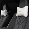 Car Headrest Neck Pillow Protective Soft Cushion For Skoda Octavia Kylaq Superb Yeti Elroq Kodiaq Enyaq Kamiq Scala Rapid Karoq