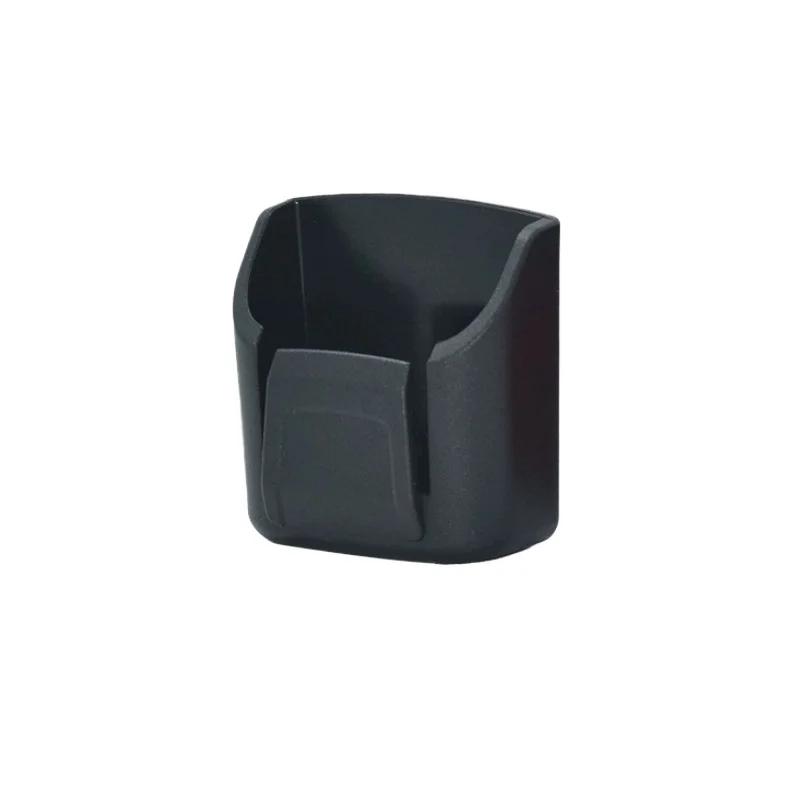 

Multifunctional Car Key Storage Box Reusable Back Adhesive Car Dashboard Storage Box Space Saving Small Items Organizing чёрный