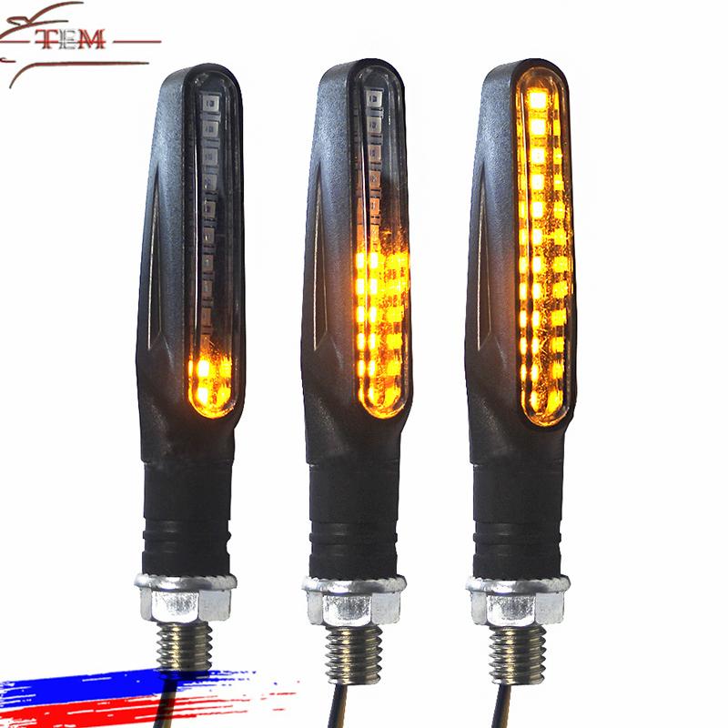 Motorcycle Handlebar Light Motorcycle Indicators Light Led Turn signal Light Motorcycle Led Indicators синий