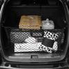 Tear Resistant Automotive Cargo Organizer Breathable Trunk Net With Antislip Hook Attachments Small Item Containment