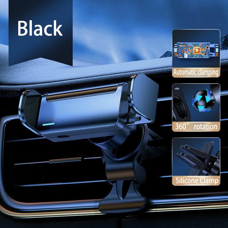 

Универсальный держатель для телефона в электромобиле, индукционный телескопический держатель для автомобильного сотового телефона, подставка для автомобильного вентиляционного отверстия для iPhone, Samsung, Xiaomi