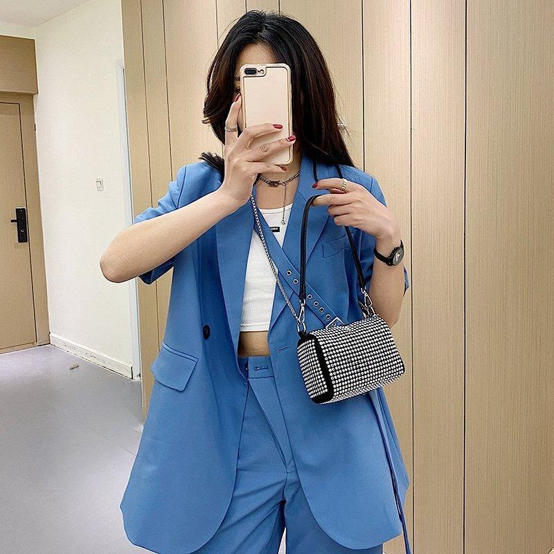 Spring and Summer New Small Square Bag Chain Hot Diamond Bag Bright Shoulder Bag Messenger Bag Discount Promotion