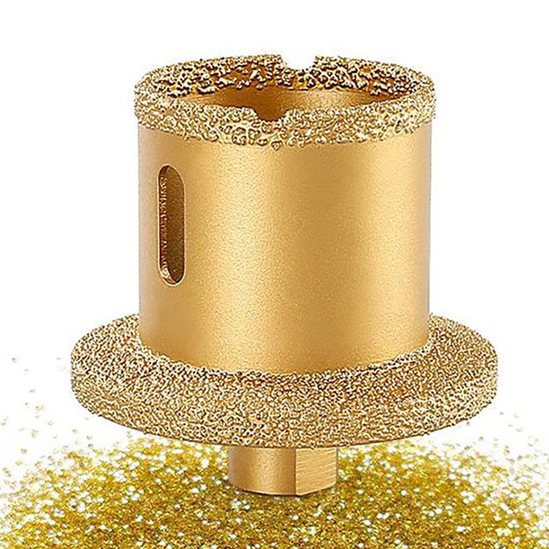 M10 Brazed Diamond Washbasin Core Drill Bit Hole Opener Table Basin Tool For Granite Marble Tile Drilling Cutter