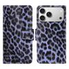 Leopard Print Leather Phone Case for IPhone 17 16 15 14 13 12 11 Pro Max Plus Mini 7 8 Plus Shockproof & Scratch-Resistant Cover
