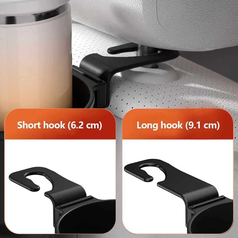 Multifunctional Car Conditioning Vent Headrest Cup Holder Drink Bottle Hanging Mount Organizer Auto Hook Storage Phone Holder