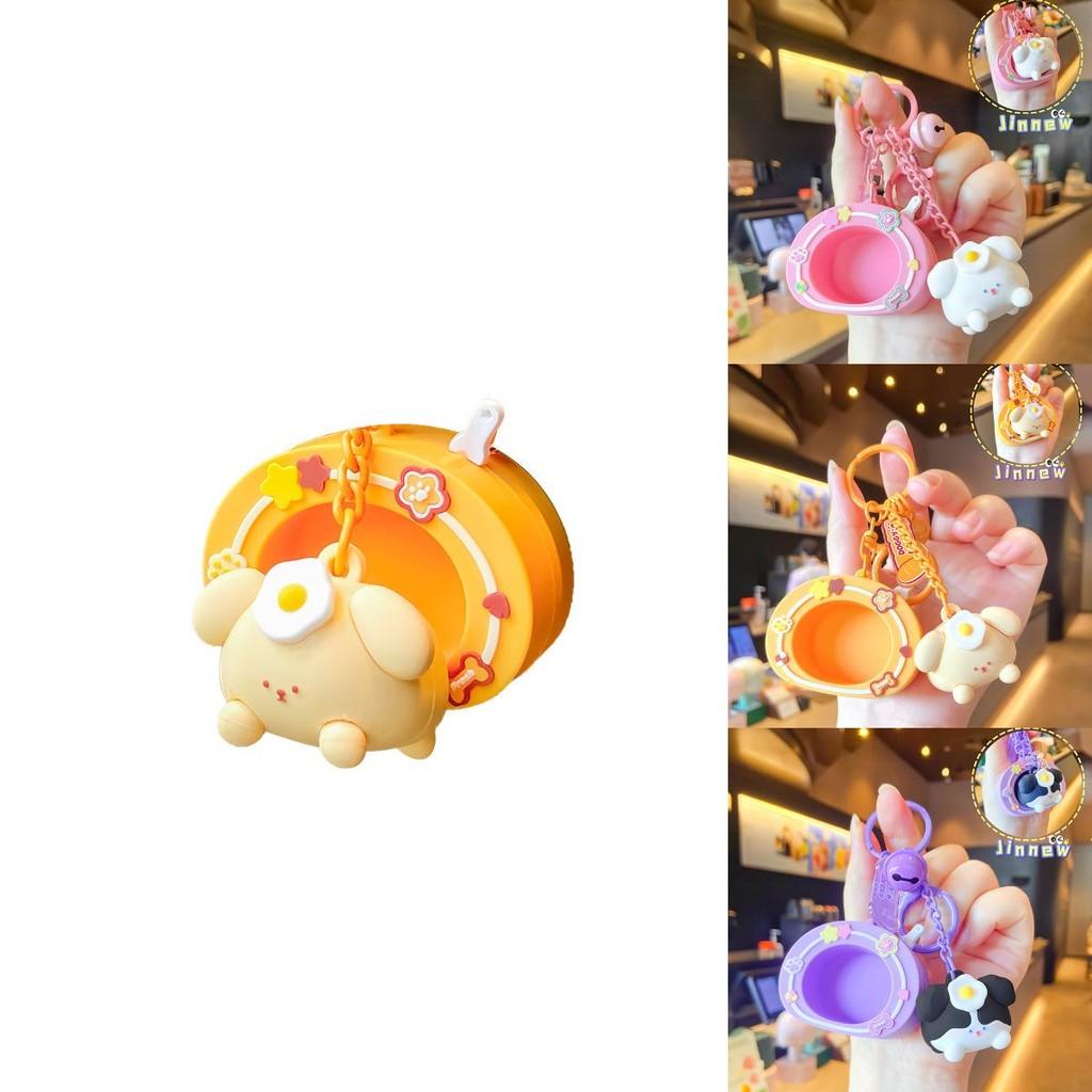 Uroczy Oryginalny Piesek Brelok Zawieszka Uroczy Kreskówkowy Puszysty Piesek Design Akcesorium