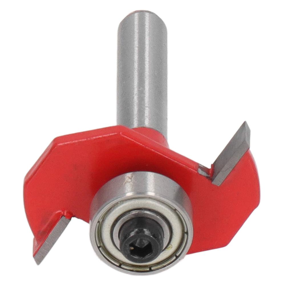 Slot Cutter Router Bit Tungsten Steel Alloy Straight Edge Slotting Cutter 14 Shank 532