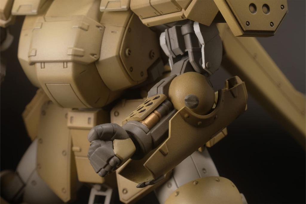 PM Office A Heavy Machine Soldier Raynos Raynos Combat Renewal Approximately 150mm Scale Plastic Model Molded In Dark Yellow AS-5E3 (Ground Version)