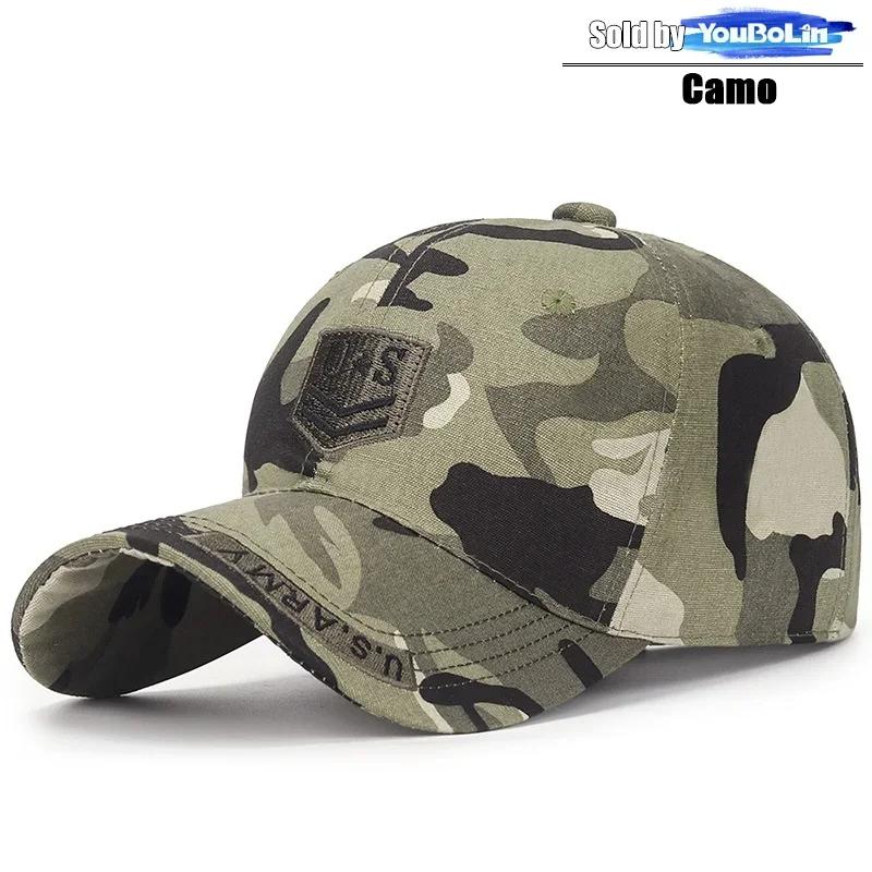 

Us Logo Embroidered Cadet Soft-Top Baseball Cap Sun Hat Trucker Caps Dad Hats