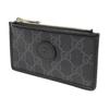 Gucci GG Monogramm Leinwand Reißverschluss Rundum Kartenhalter Geldbörse Tasche Für Unisex Täglichen Gebrauch