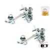 BDP937-1 2 Pieces Front Left AND Right Door Catch Hinge Brake Stop Check Strap Limiter for Citroen Xsara Picasso 1999-2012 9181E6
