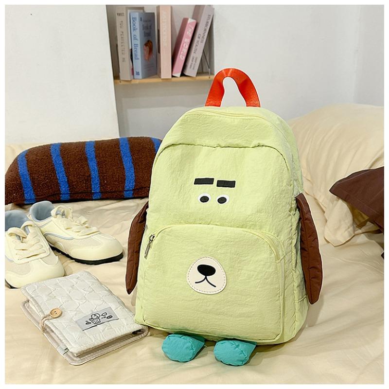 New high-value, fresh, sweet and cute puppy backpack, large-capacity backpack for primary and secondary school students