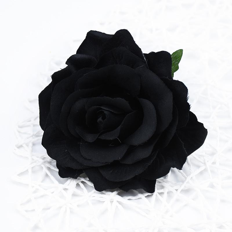 10 cm Hohe Qualität Seidenrosen Blumenwand Hochzeit Heimdeko Weihnachten DIY Brosche Brautaccessoires Ausverkauf Künstliche Blumen