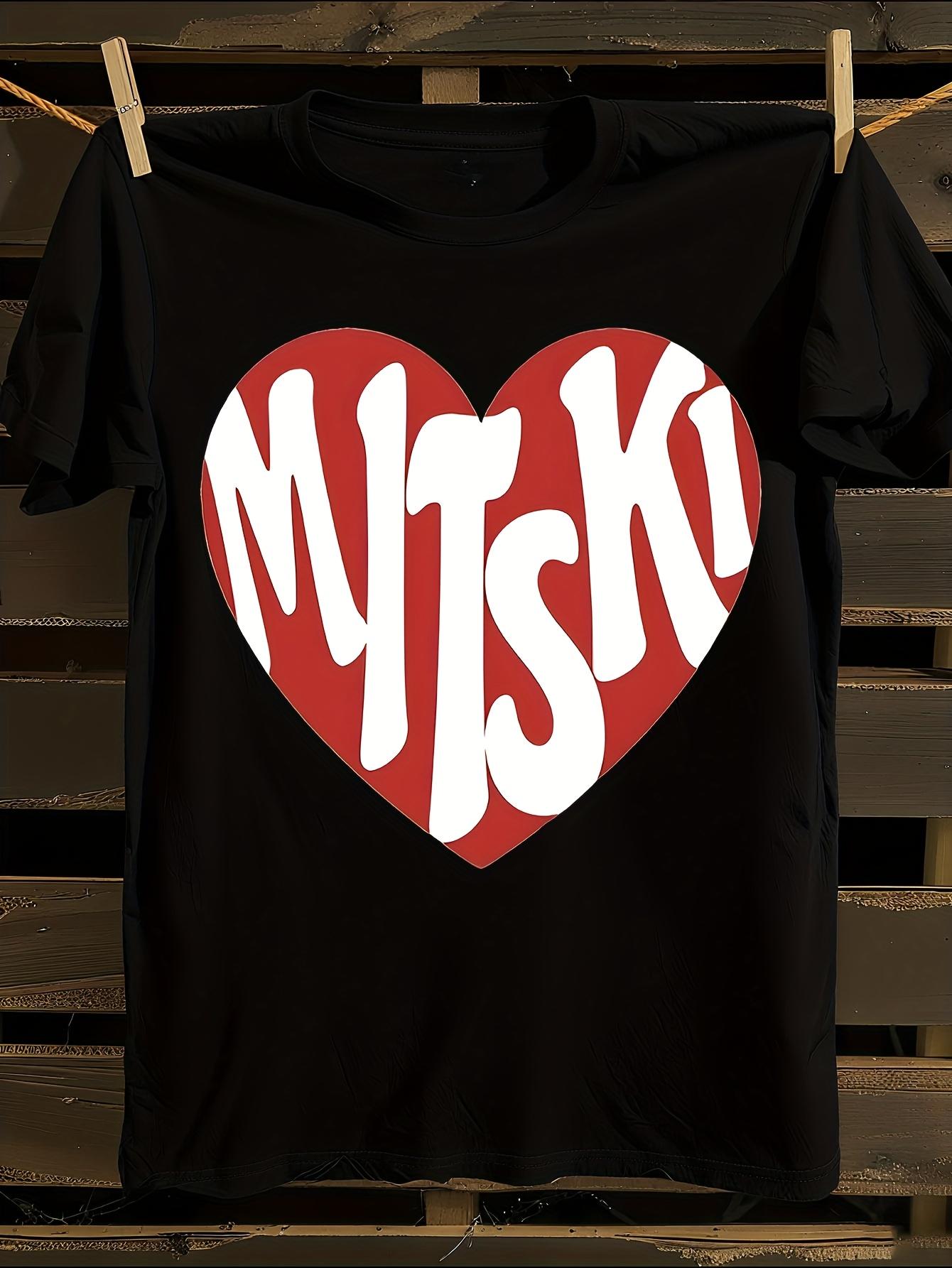 for MITSKI Heart Logo Graphic Tshirt L