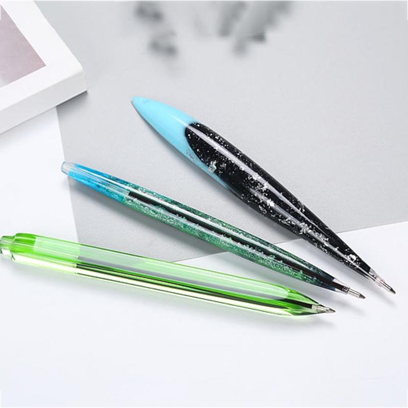 Długopis Uv Żywica Epoksydowa Silikonowa Forma Diy Długopis Obudowa Robienie Narzędzi Wkłady