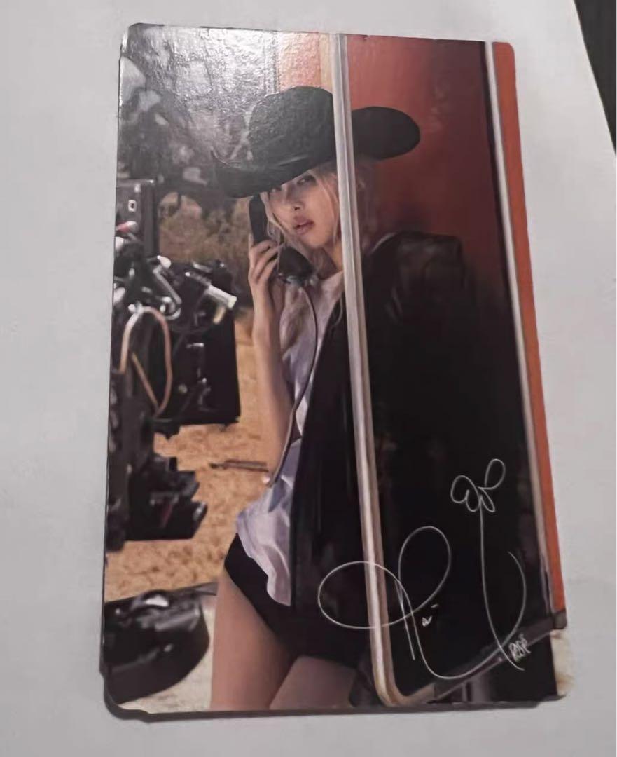 

[USED] Blackpink Rosé Waltz LA purchase bonus limited edition trading card