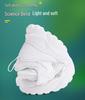Babu Dou Kids' Breathable White Mesh Sports Shoes