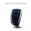 2x Black Transparent Car Key Fob Cover Case For Chevy Suburban Tahoe Accessories