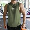 Mens Bodybuilding Sleeveless Casual Hip Hop T-shirts Summer Cool Breathable Cotton Gym Fitness Muscle Tank Tops
