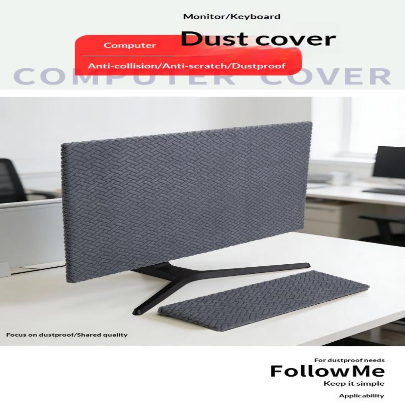 Elastic Dust Cover for 27-30 Inch Monitors Perfect for Home Office Protection