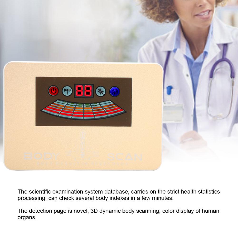 Mini Analyseur Corporel à Résonance Magnétique Portable Détecteur de Sous-santé Moniteur de Santé Corporelle