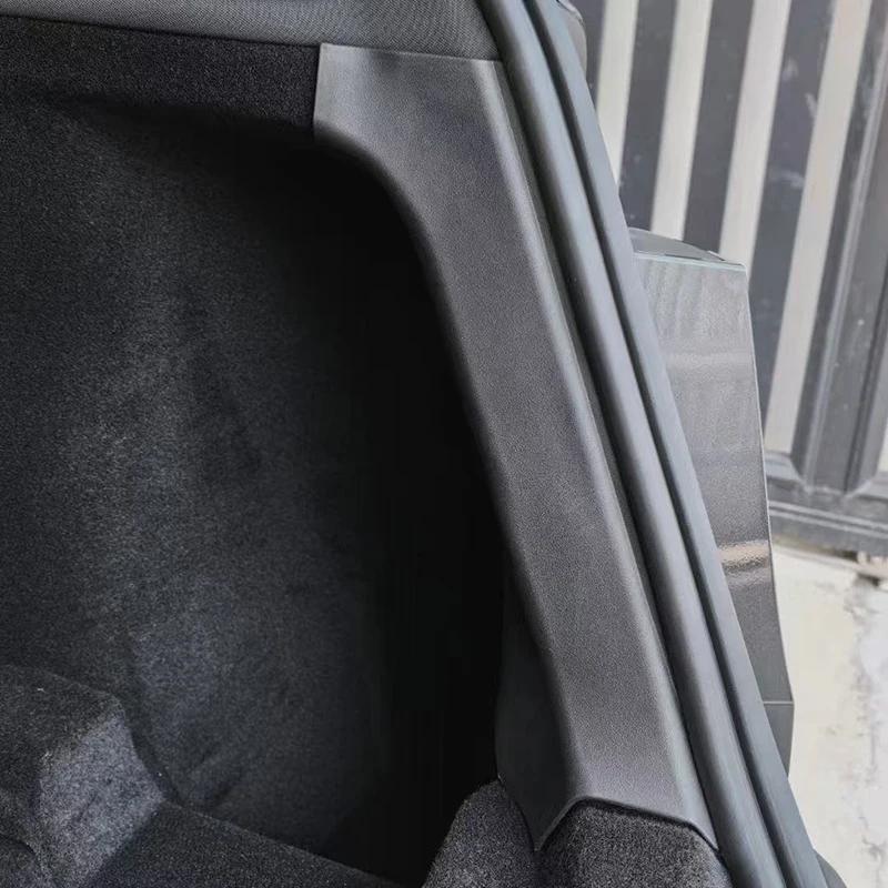 Trunk Protector Guard for Tesla Model Y Juniper Launch Anti-Scratch Mat Rear Cargo Threshold Sill Cover Bumper TPE Organizer Pad