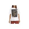 T Shirts Men's White Crew Neck Moderate Straight Fit DX9448-100