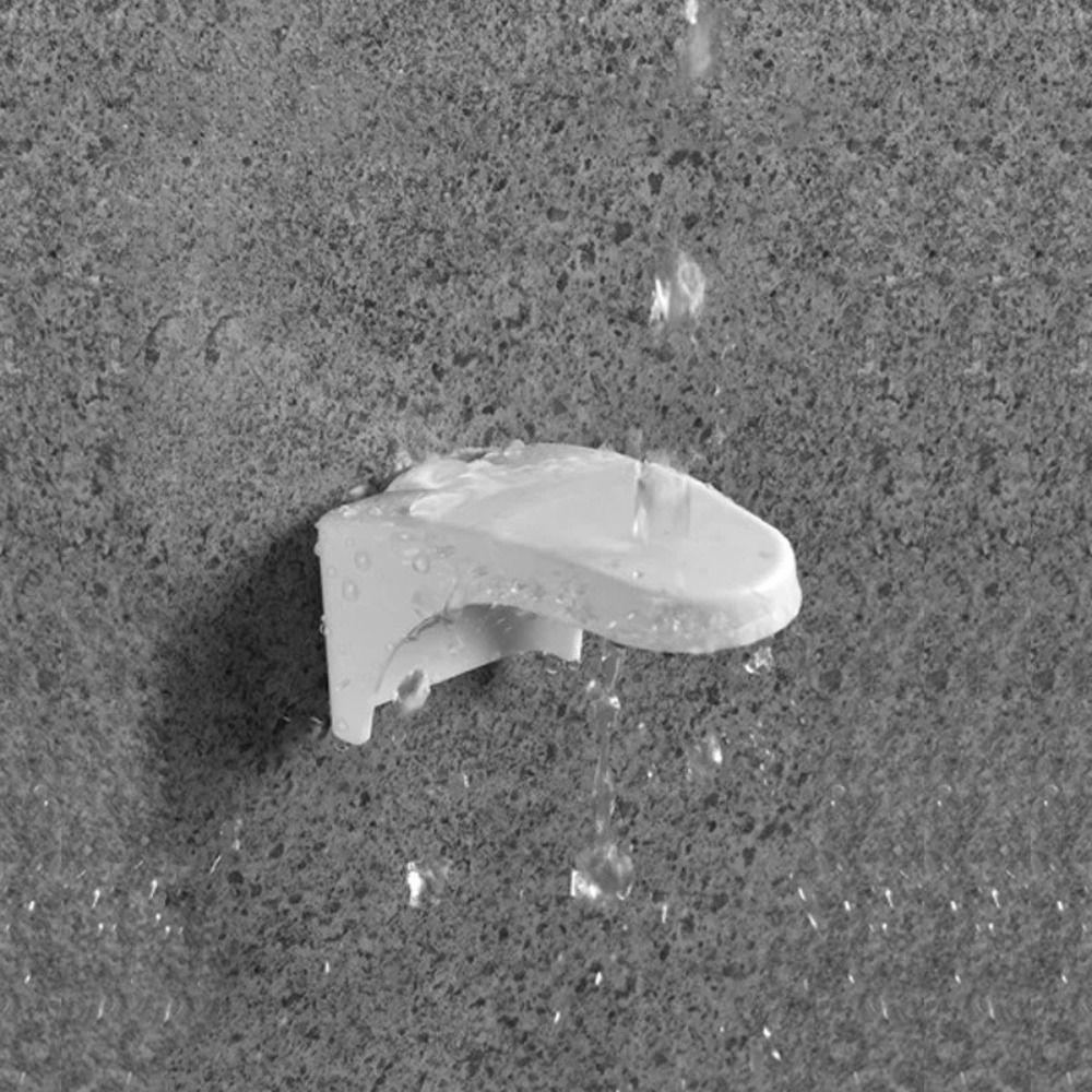 High Quality Magnetic Bathroom Toilet Soap Box Punch-free Wall Mounted Soap Holder Drain Plastic Drain Soaps Shelf