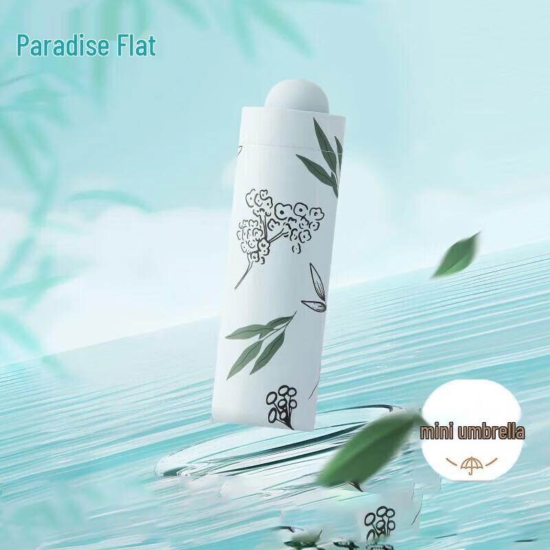Heaven Compact 5-Fold Windproof UV Sun Rain Umbrella