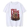 Funny Kurwa Bober Mange T Shirt 90s Cartoon Bobr Kurwa Grunge Tshirt Harajuku Y2k Tees Tops Men Fashion EU Szie T-shirt Clothes