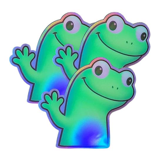 1/2/3/4/5/6/9/10/15Pcs Car Stickers Waterproof UV Resistant Strong Stickiness Self Adhesive Colorful Lizard Stickers Funny Decals