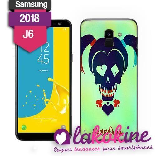 Coque Samsung Galaxie J6 2018 suicid squad harley quinn DC
