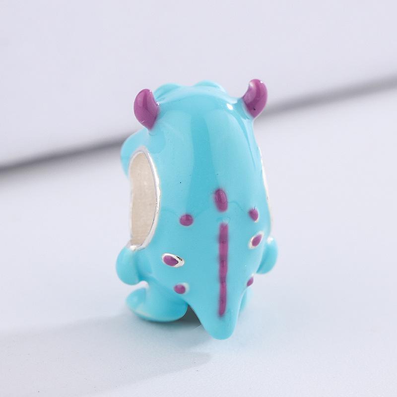 New Fine Copper Fit Original Bracelet Europe Cute Cartoon Doll Series Dangle Charm Beads Necklace Pendant Diy Women Jewelry