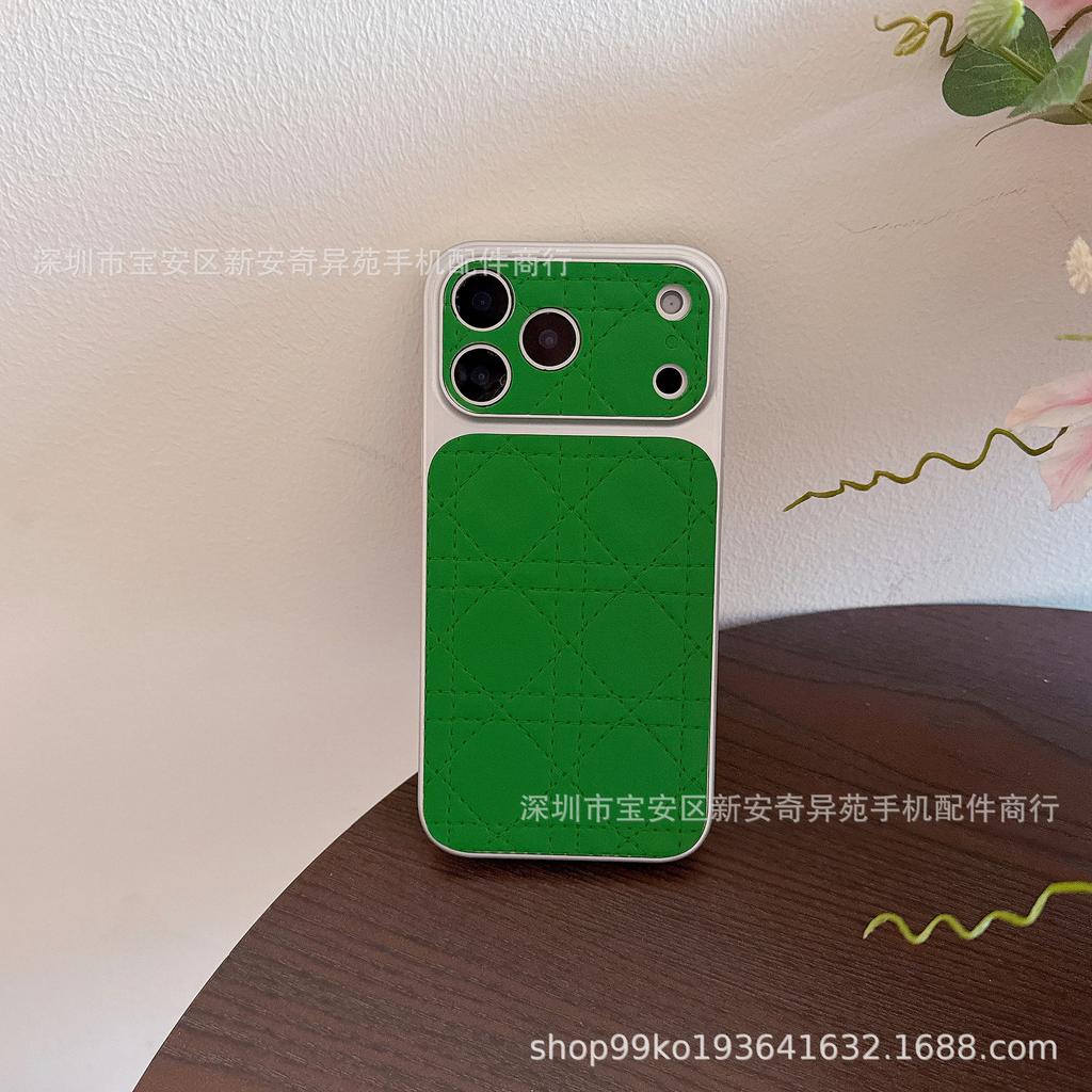 Rhombus Protective Case Is Suitable for iPhone17promax Anti-drop Apple Mobile Phone Case, Which Is Dedicated To iPhone17.