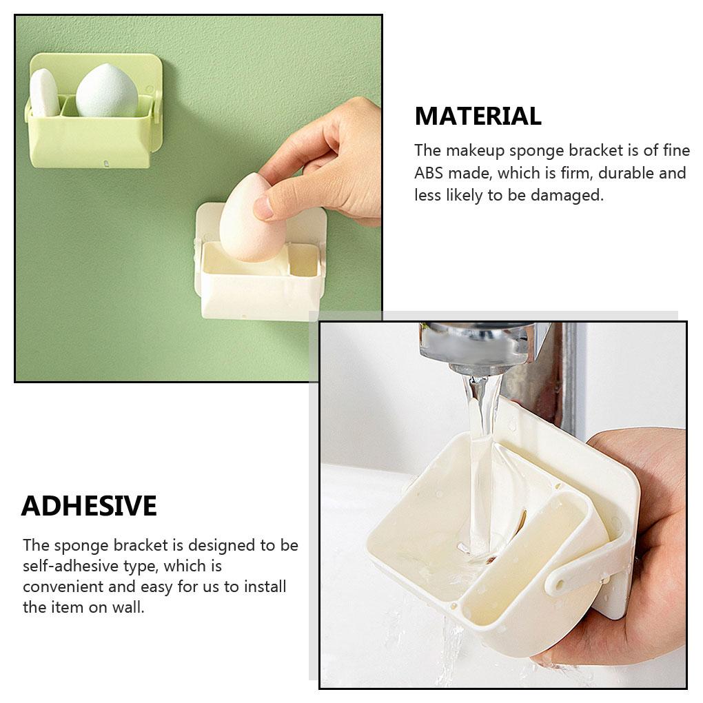 Makeup Sponge Bracket Washable Reusable Detachable Puff Draining Holder