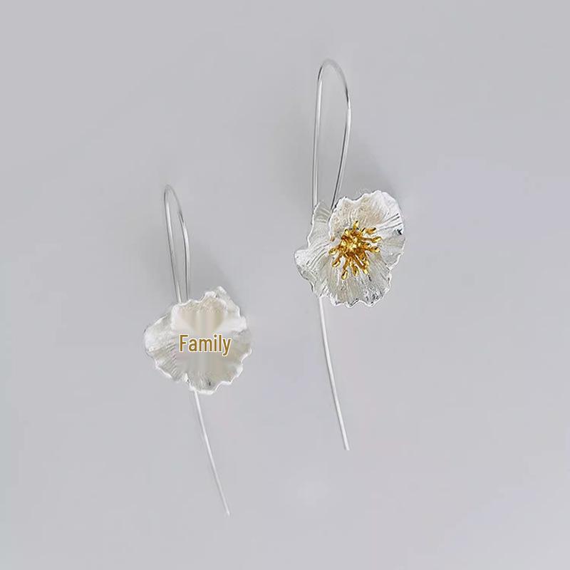 Vintage Floral Earrings: Unique, High-End, Luxurious Design