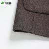 Shanshan Men's Merino Wool Blend Double-Faced Slim-Fit Blazer
